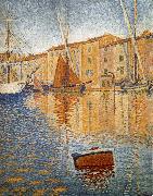Paul Signac Red buoy France oil painting artist